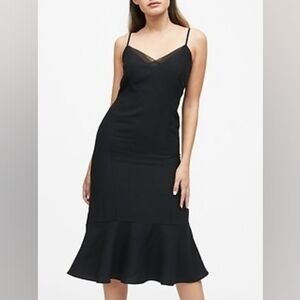 Banana Republic Black Sheath Dress